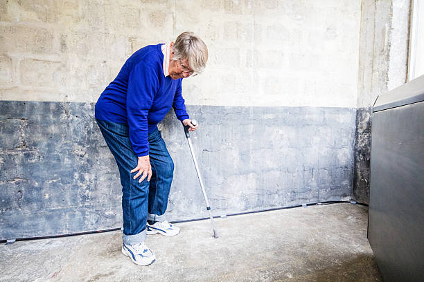 istock Senior woman having severe knee pain 540736996
