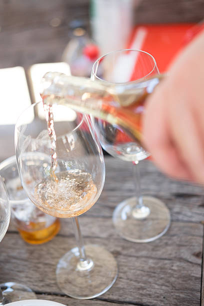 istock Pouring wine into the glass 540737668