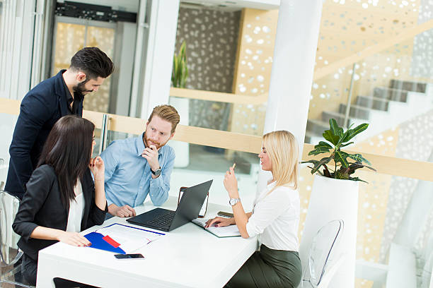 istock Young people working in the office 540739348
