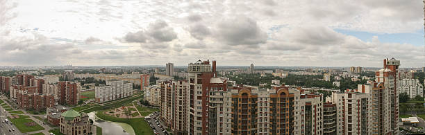 istock Panorama urban residential area. 540739596