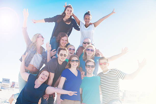 istock These students are having a great time in St.Peter-Ording, Germany! 540740588