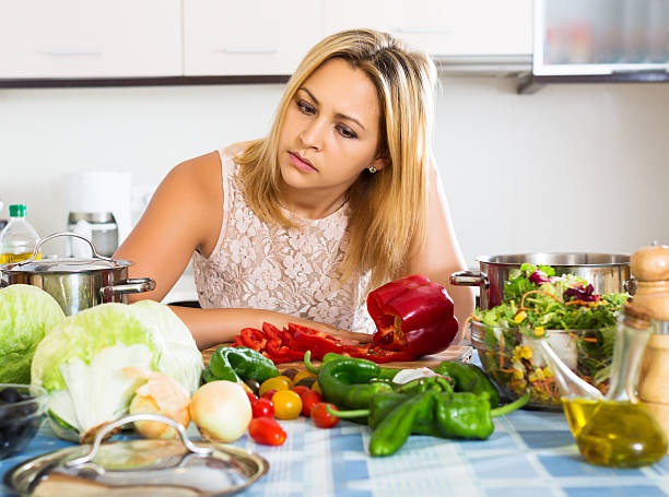 istock Upset woman feeling blue indoors 540741270