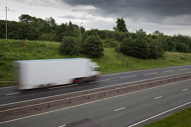 istock Truck on Highway 540749378