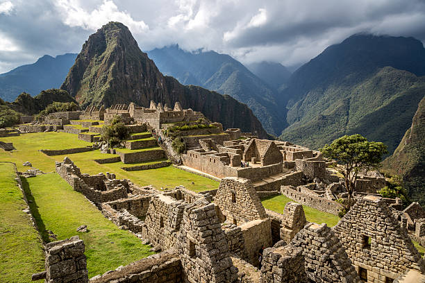 istock Nice view of Machu Picchu, Peru, South America 540751166