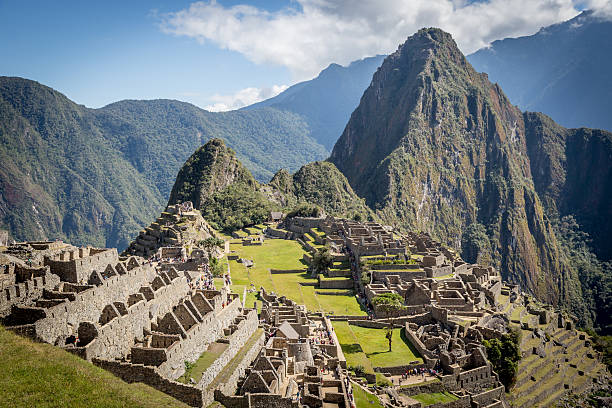 istock Nice view of Machu Picchu, Peru, South America 540751280