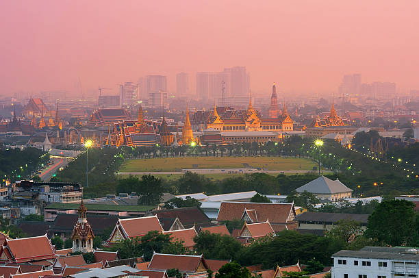 istock Panorama view of bangkok 540751746