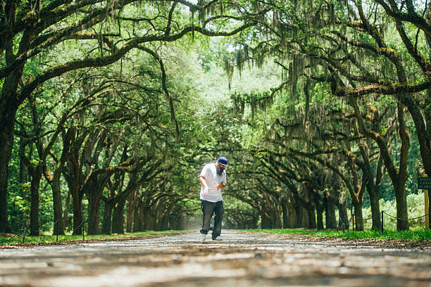istock Portrait of bearded hip modern man 540752818