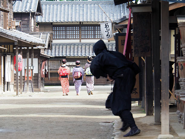 istock Ladies Are Targeted By A Ninja 540753114