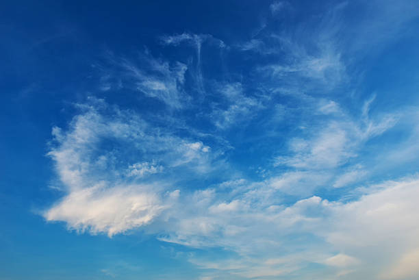 istock Blue skies with some clouds in the sky is bright. 540753616