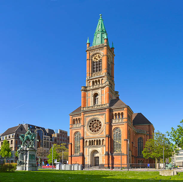 St John's Church (Johanneskirche), Protestant church at the Martin-Luther-Platz in Dusseldorf, Germany
