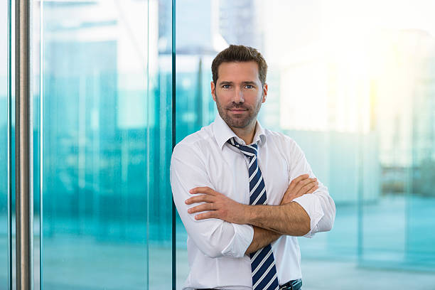 istock Portrait of a businessman 540754886