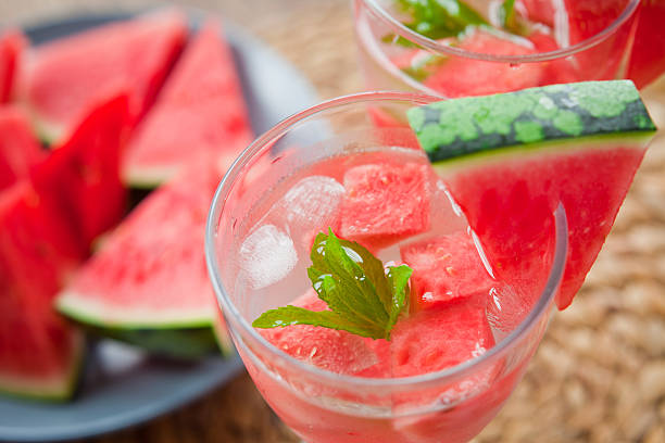 istock Watermelon water - summer detox 540758200