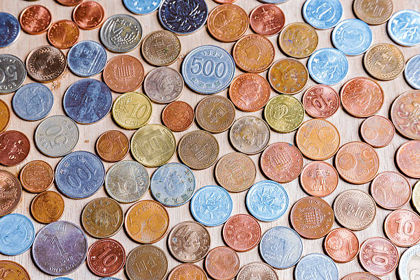 istock Variety of different coins 540761036