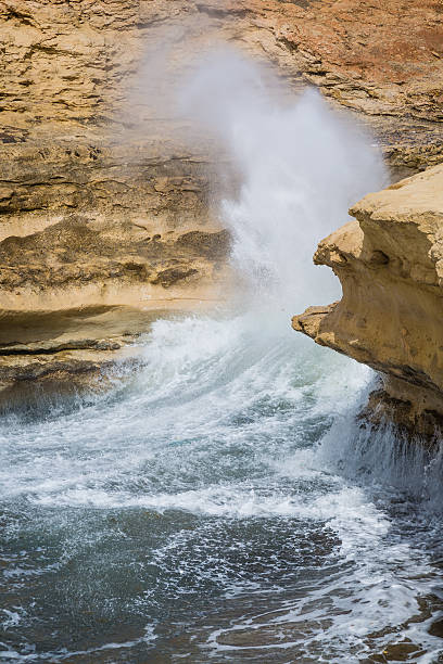 istock Powerful sea surf in Il-Kalanka Bay 540762284