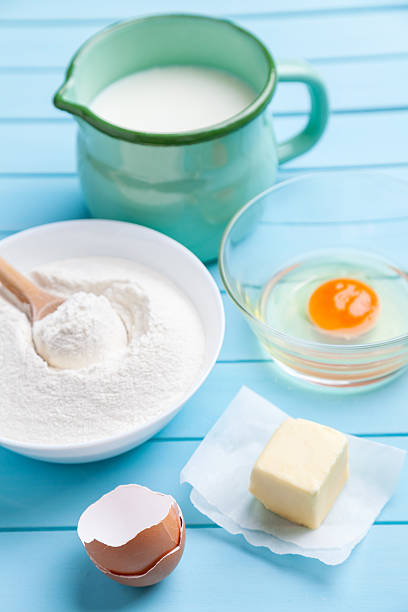istock Baking & cooking concept, variety of ingredients and utensils 540825746
