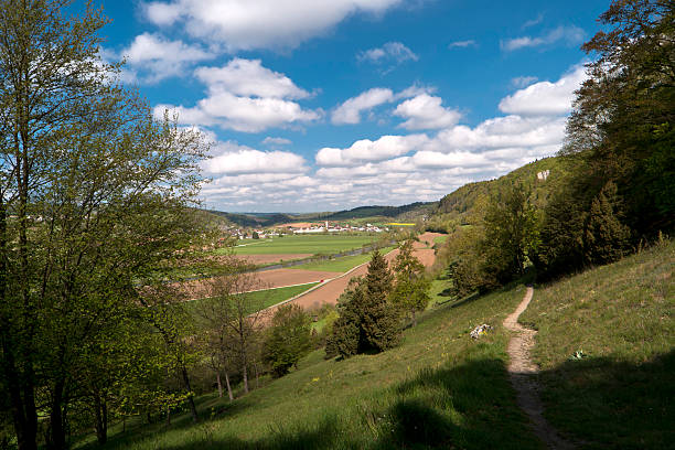 On the Altmuehltal Panorama Trail in Germany