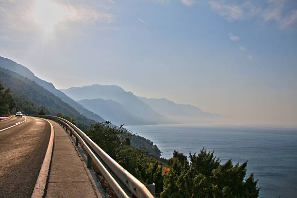 istock Winding road along the coast 540830592