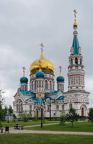istock Ortodox Cathedral in Omsk 540832314