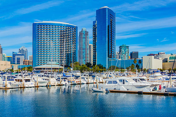 istock Skyscrapers of San Diego Skyline waterfront and harbor, CA(P) 540832462