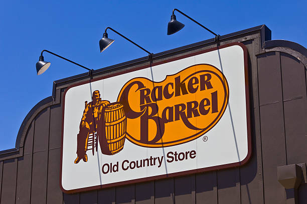Indianapolis, US - June 17, 2016:  Cracker Barrel Old Country Store Location. Cracker Barrel Serves Homestyle Food II