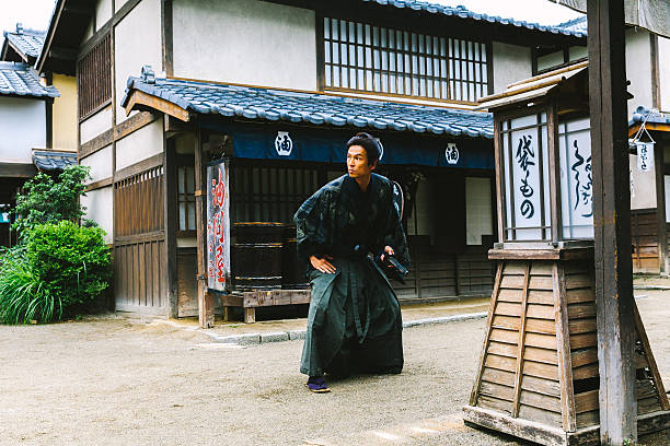 istock The  back of Japanese beauty in Edo perioud. 540833522