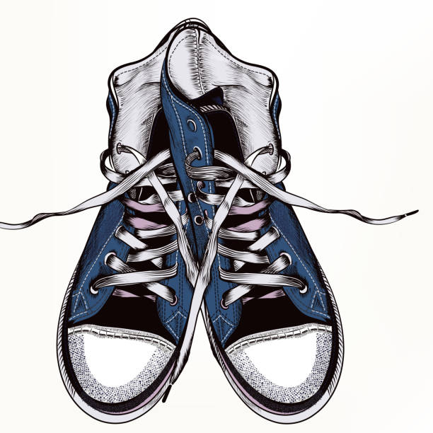 istock Fashion background with sports boots 540834288