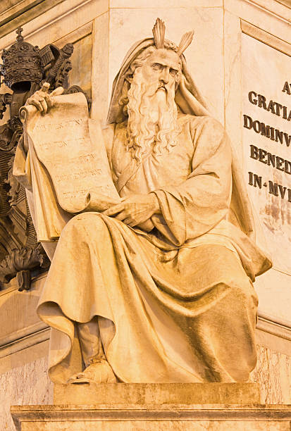 istock Rome - Moses statue on the Column of the Immaculate 540838080