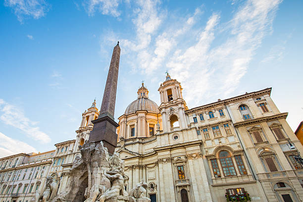 istock Sunsest at Piazza Navona in Rome, Italy 540839830
