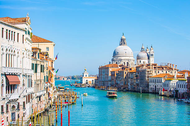 istock The Blue sky at Venice Canal in Italy 540840500