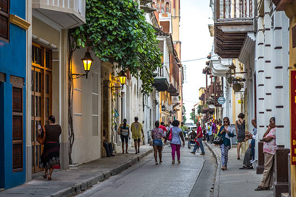 istock People walking around downtown Medellin in Colombia 540845804