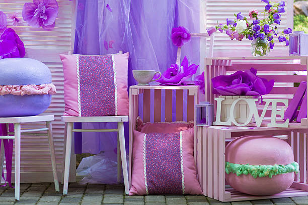 istock Beautiful decor for a summer party 540848582