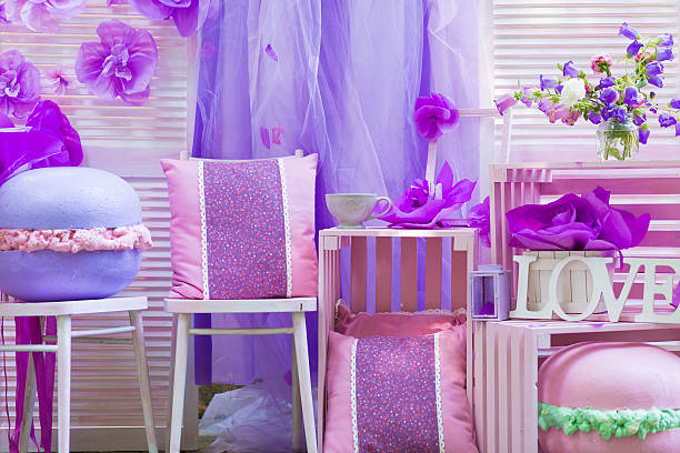 istock Beautiful decor for a summer party 540848634