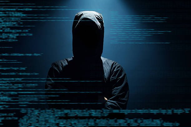 Hacker stock photo