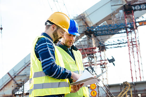 istock Corporate business in construction industry brings extra profit 540856558