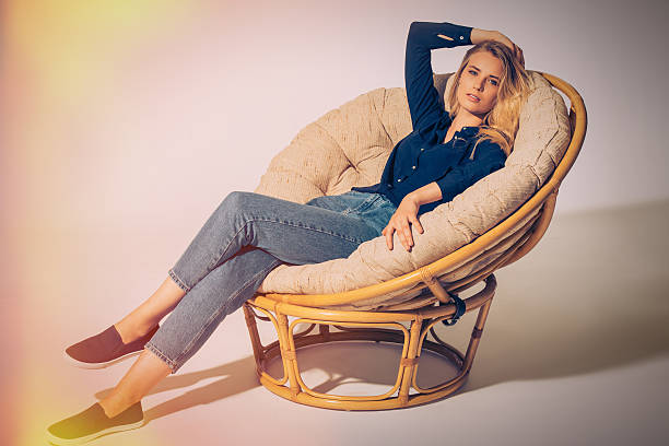 istock Beauty in chair. 540859944