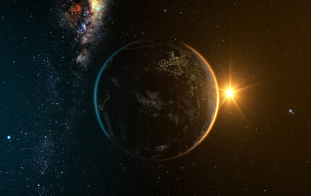 istock sunrise view of earth 540863224