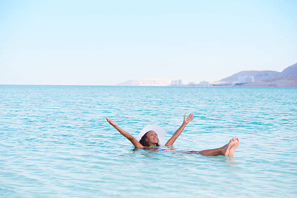 istock The perfect vacation on salty lake. 540863608