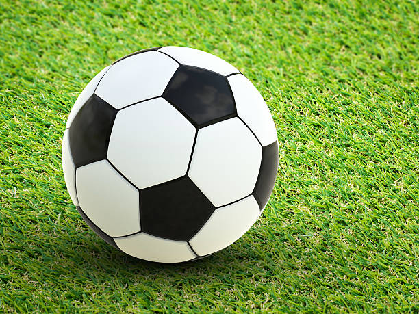 istock soccer ball on green grass 540866938