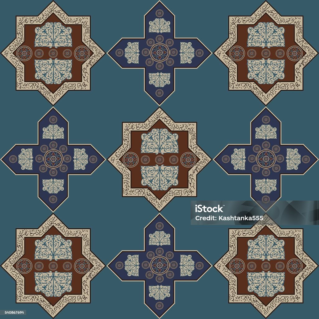 Simple Iran Pattern Iranian Pattern 20 Stock Illustration - Download Image Now - Abstract ...