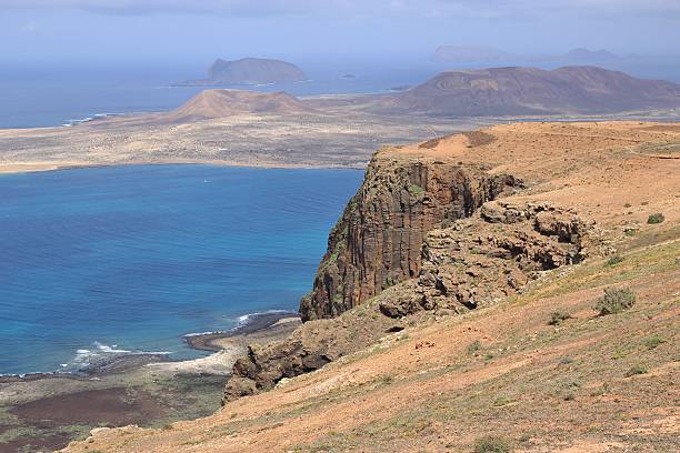 istock Famara cliffs and island la Graciosa, Lanzarote. 540964392