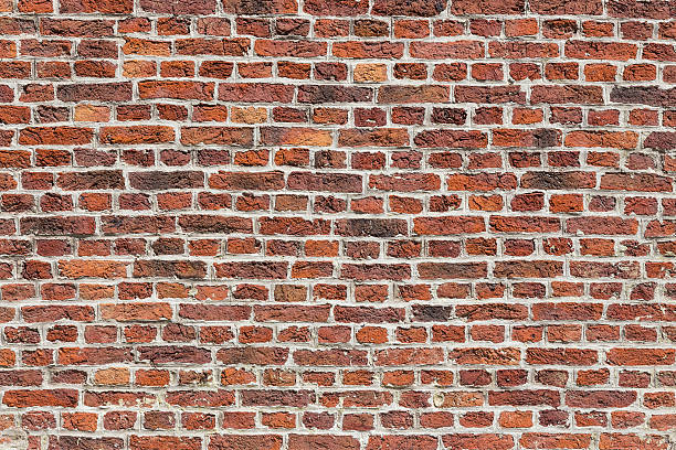 istock Background of old vintage brick wall. 540966412