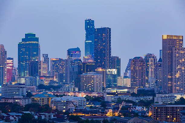 istock City and office building lights at twilight 540970630