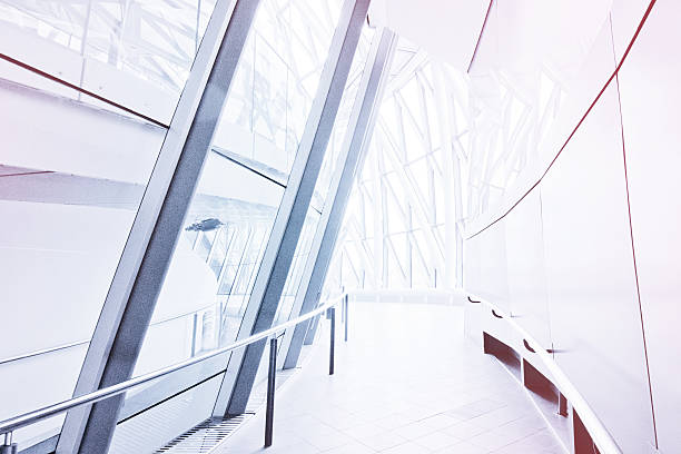 istock Atrium or Corridor, Hallway, City Hall Public Building, London 540971568