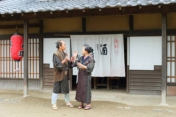 istock Japanese elderly couple  who the quarrel 540972490