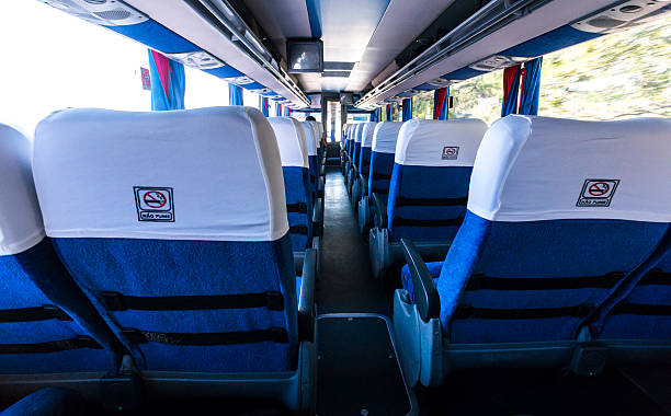Bus travel stock photo