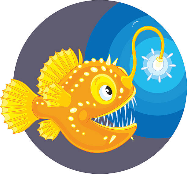 angler - luminant stock illustrations