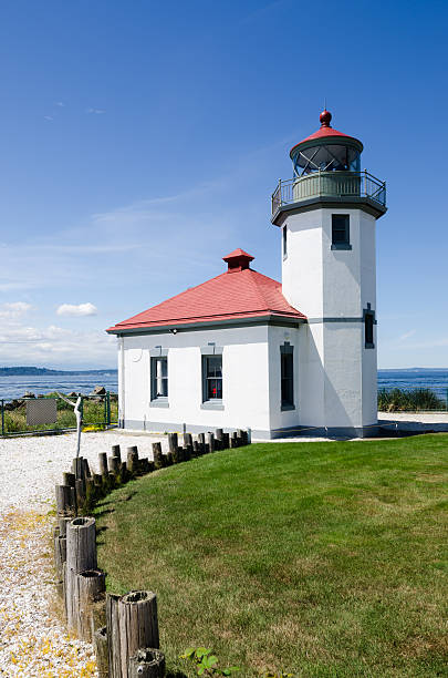 istock Alki Point Lighthouse in Seattle, WA 540977646