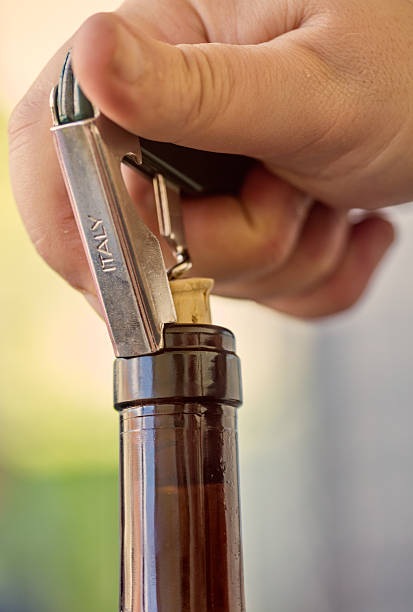 istock Opening a bottle of wine 540982738