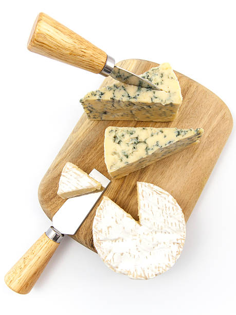 istock Brie and Rokfor blue Cheese 540983870
