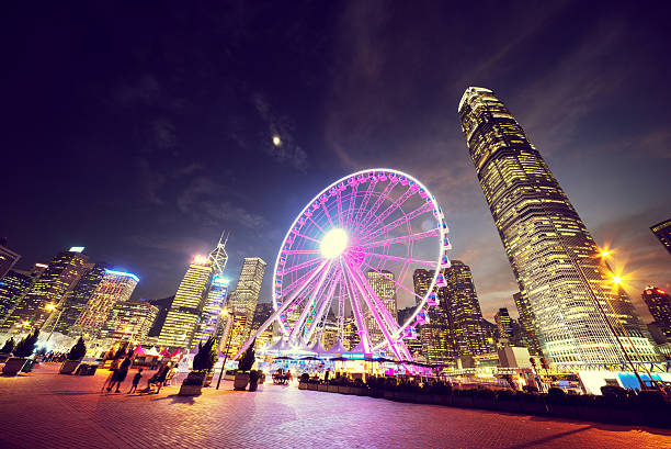 istock Observation Wheel, Hong Kong 540984552